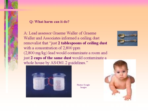 what harm can lead do? - Slide 16