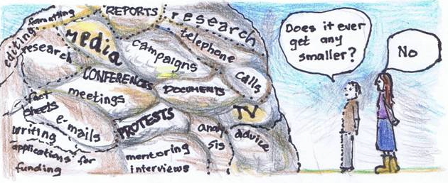 Cartoon by Anne Roberts