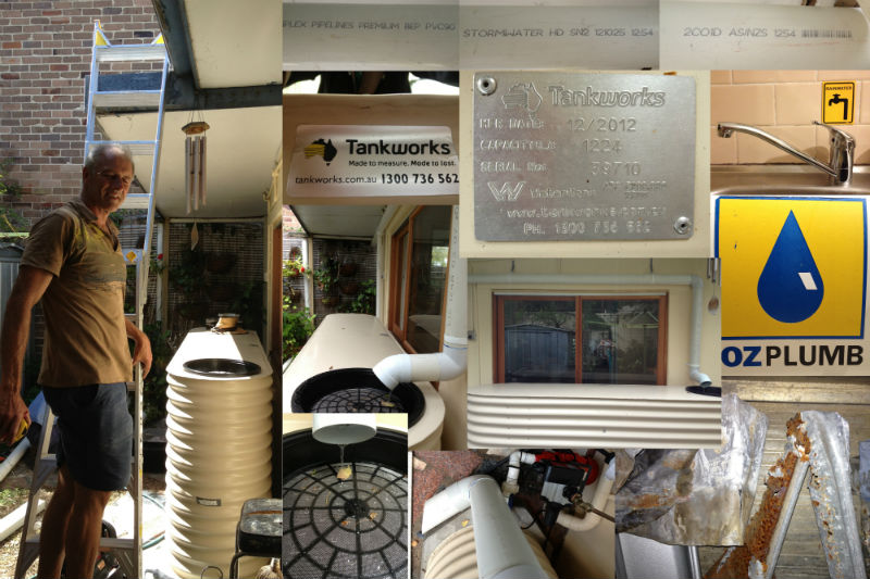 Lead-Free Rainwater Photo Collage